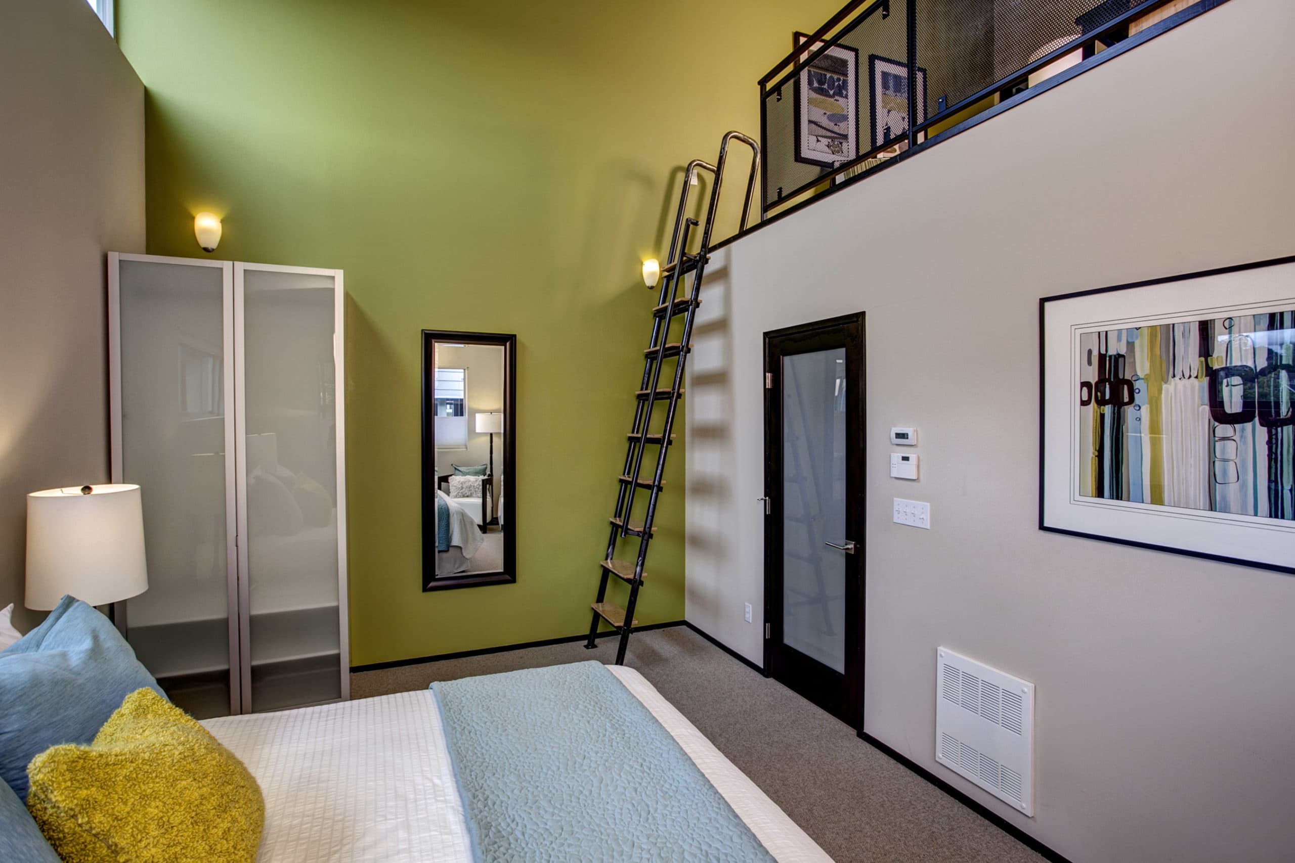 Creative development practices created a loft space in this Judkins Park Townhome.