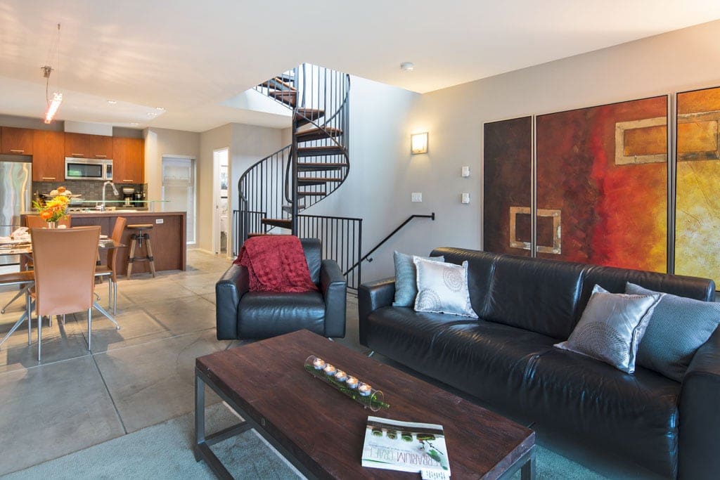 Capitol Hill Townhouse Living Room