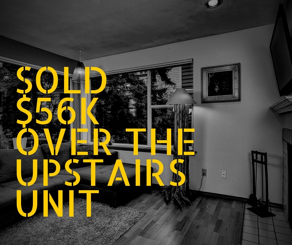 Team Diva Real Estate just sold this Wallingford Condo $56,000 higher than the more recent building comparable sale.