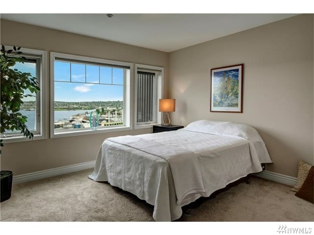 Light filled Master Bedroom. Wake up to that view!