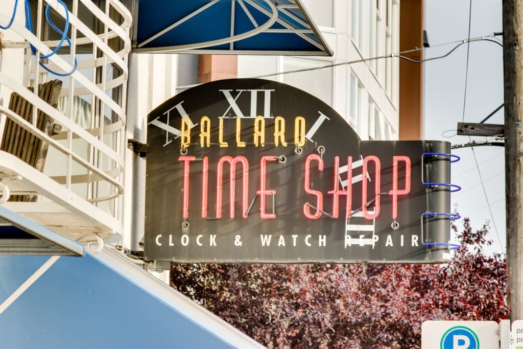 Historic Ballard Watch Shop