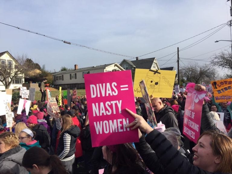 The Women's March In Seattle With Divaland Activists