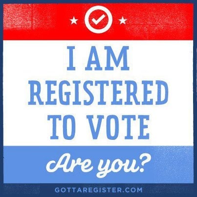 I am Registered to Vote