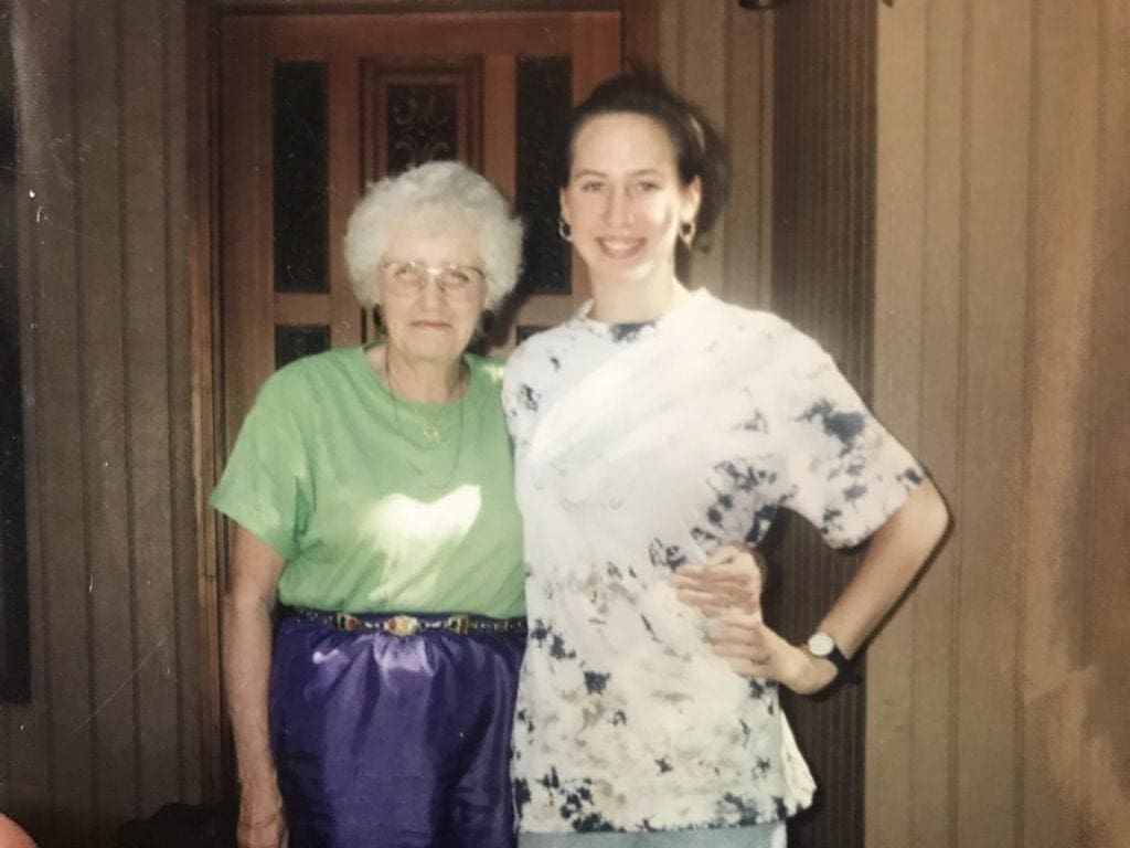 Gramma Joyce and Chavi The Summer Before College