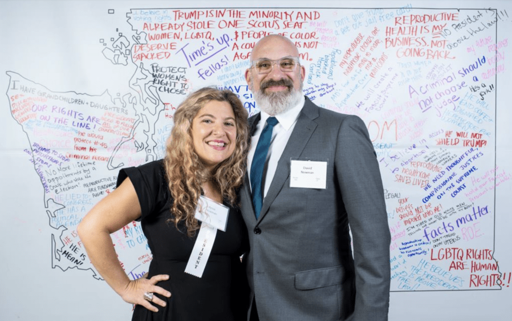 Diva Dwellers and Clients of Seattle Realtor Kim Amie and David Newman at a Political Fundraiser