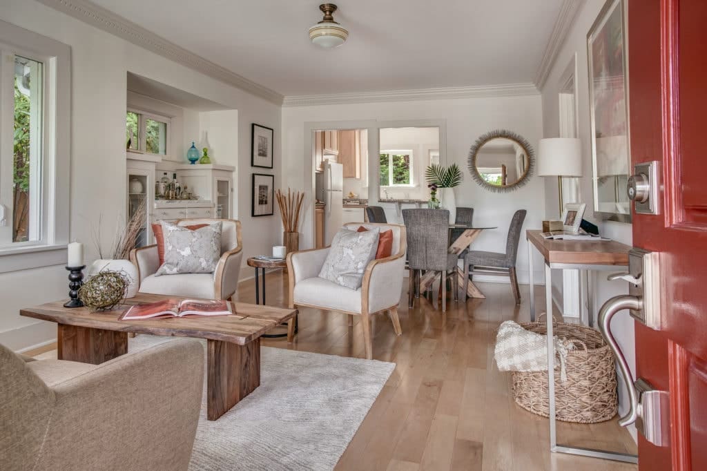 Madison Valley Bungalow Living Room