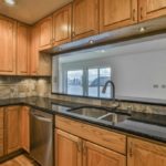 Original kitchen cabinets at this West Seattle Luxury Home.