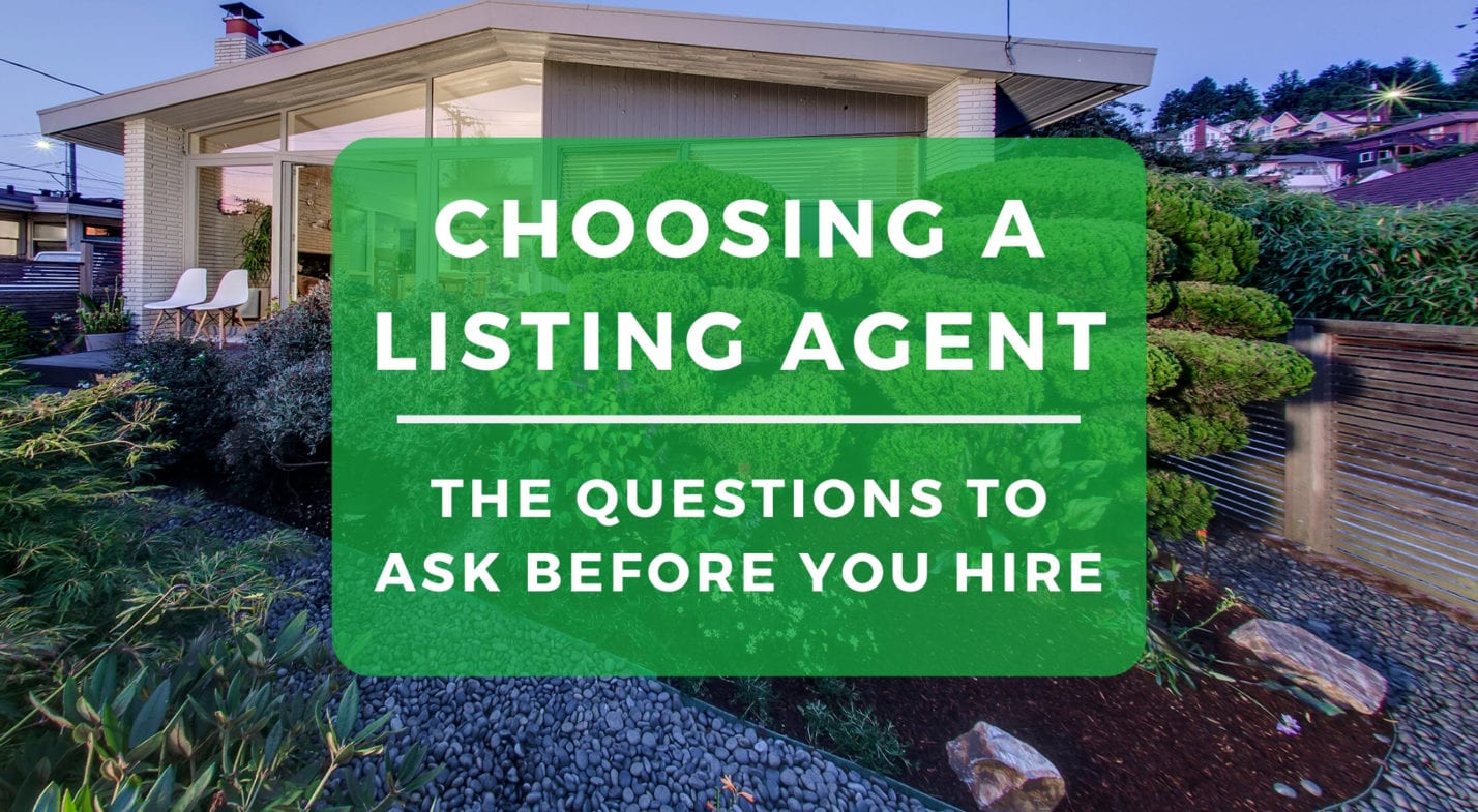 Choosing A Listing Agent Seattle