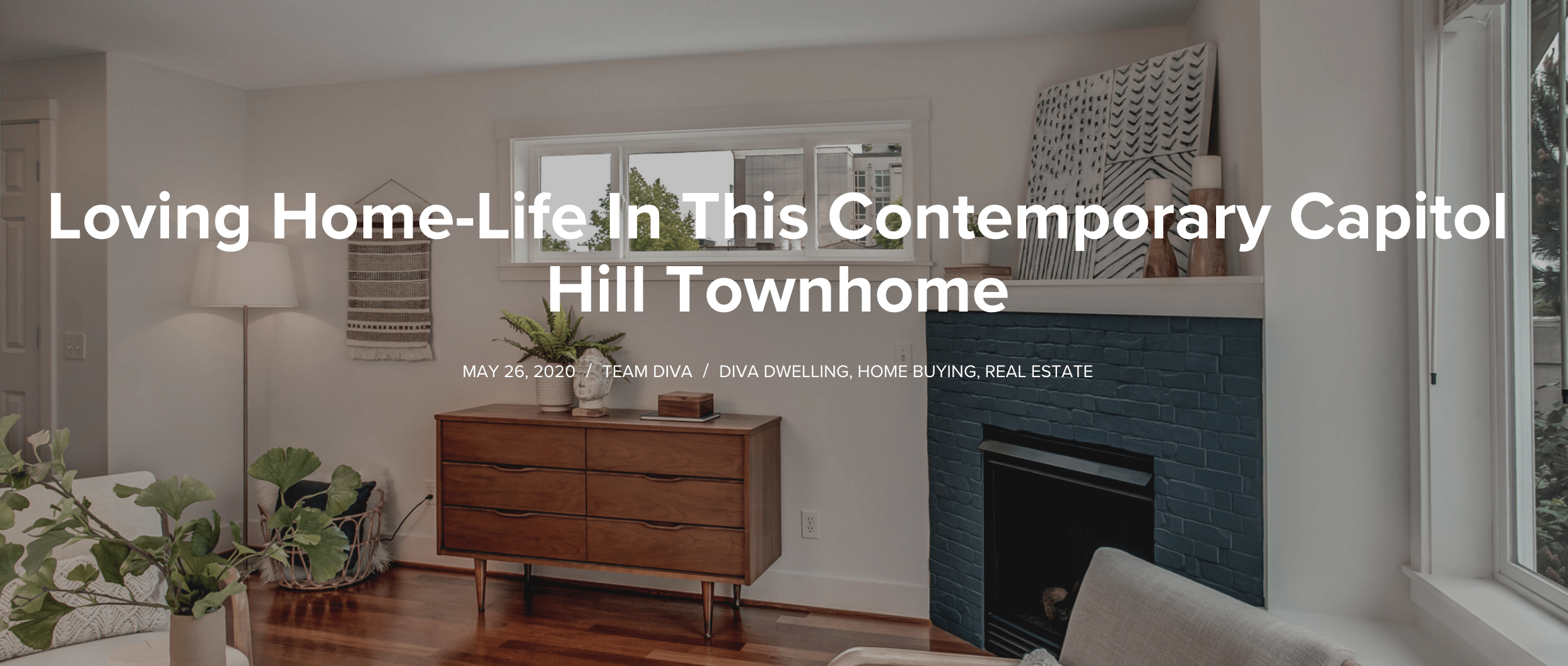 Capitol Hill Townhouse Blog