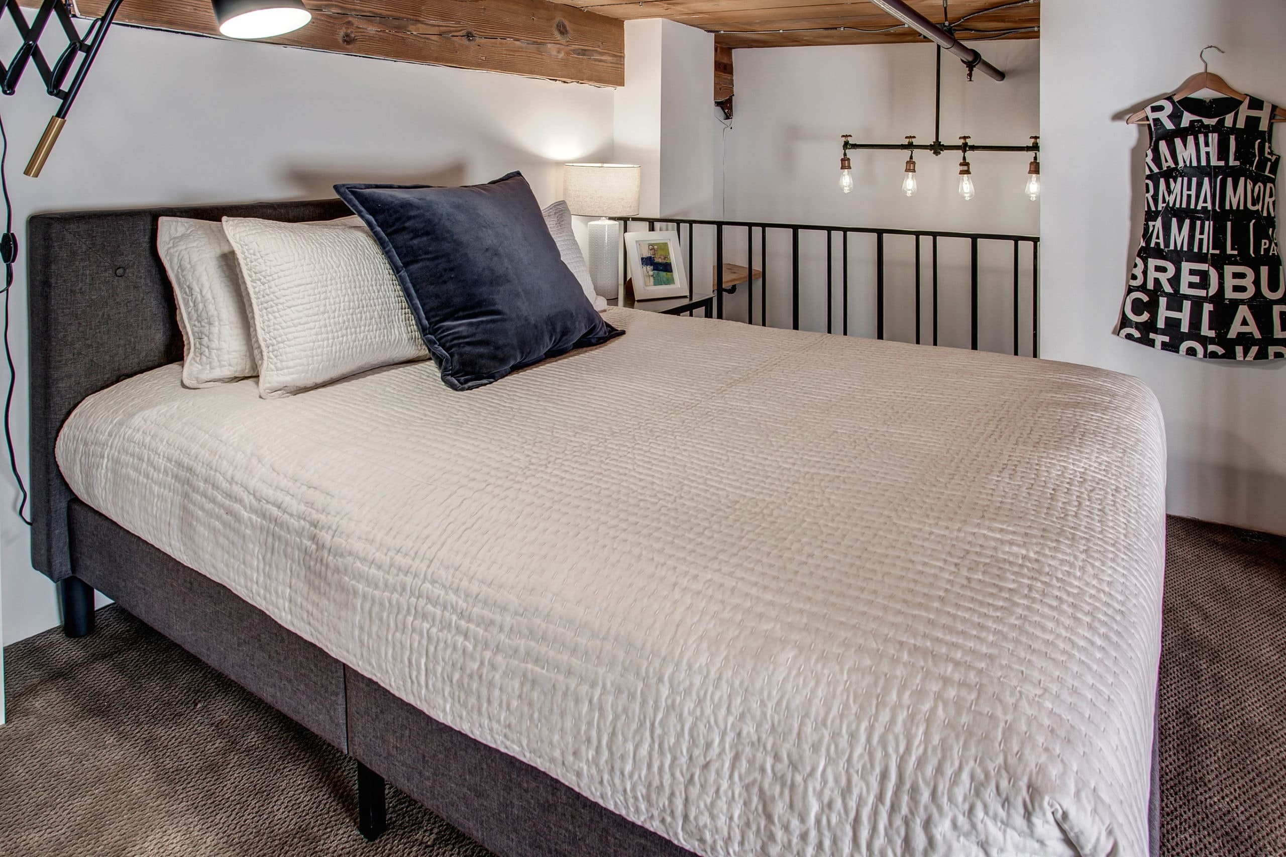 Cozy Lofted Bedroom 