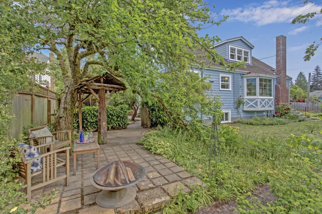 Rainier Beach Home Exterior, Side Yard and Backyard Patio