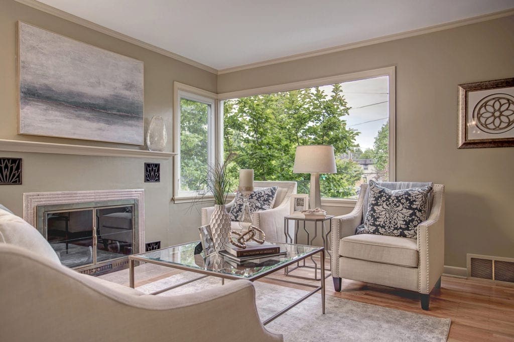 1940's Ballard Home Living Room