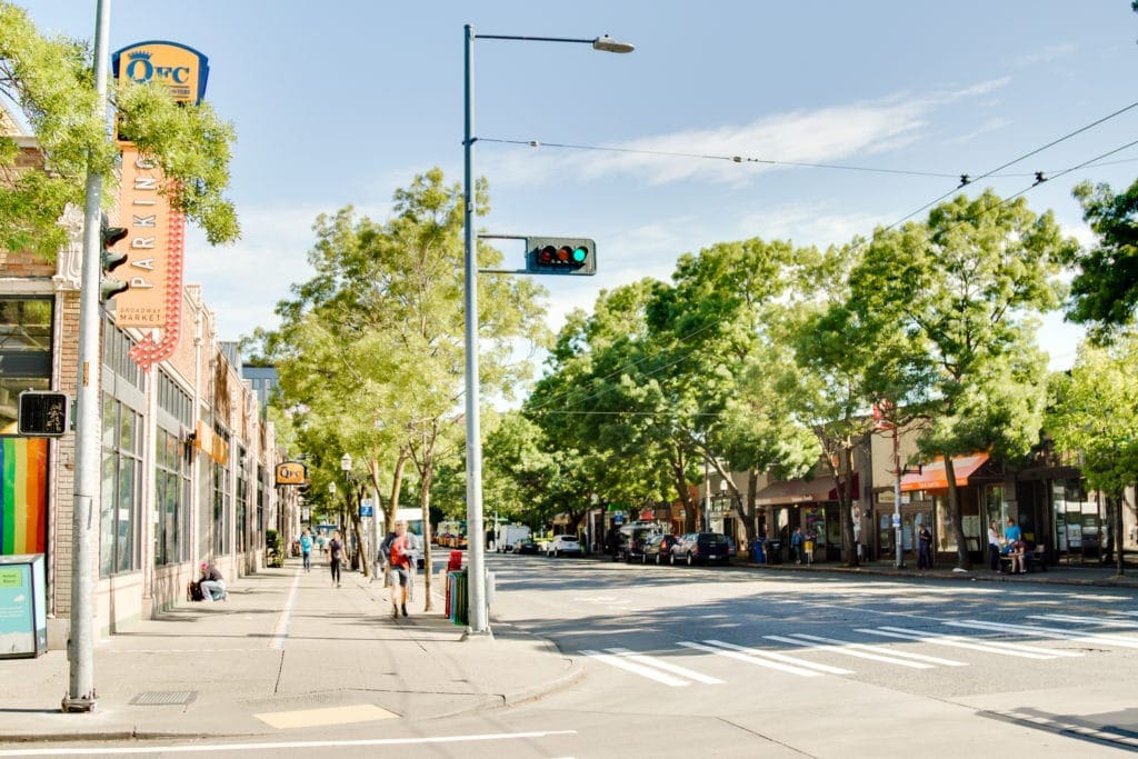 Broadway the Main Thoroughfare of Capitol Hill, Seattle