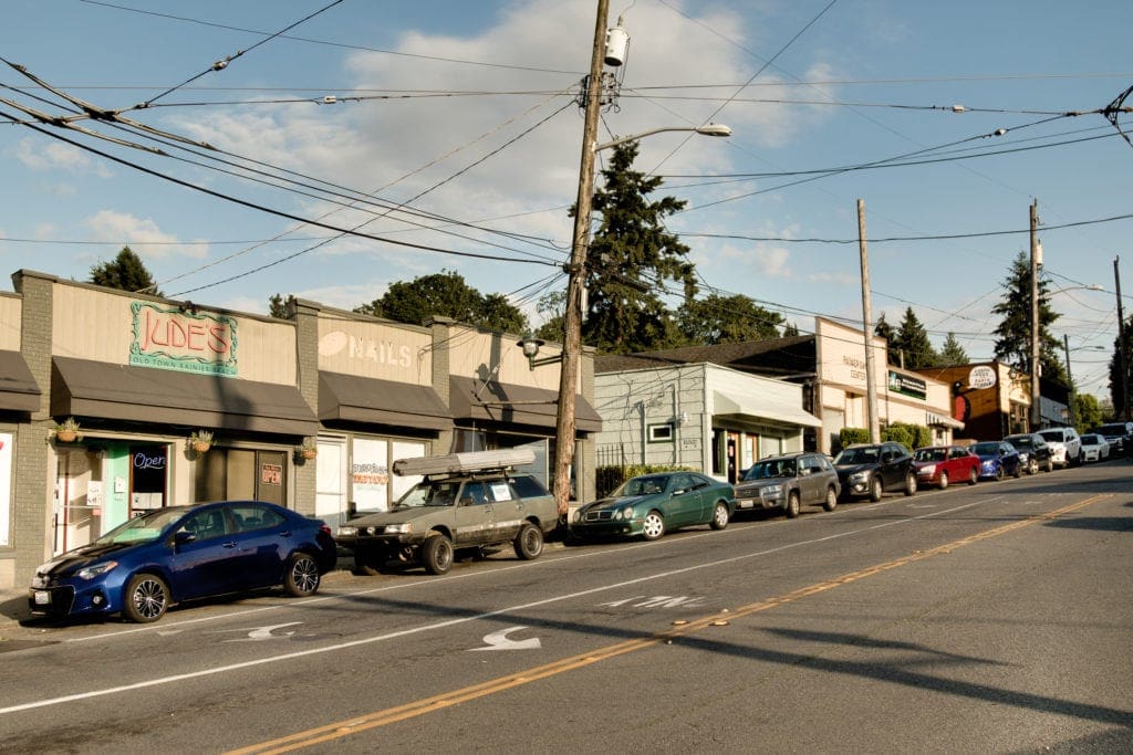 Rainier Beach's Core of Local Shops and Restaurants 