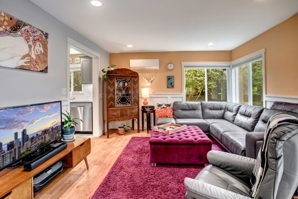 Arbor Heights Home Living Area