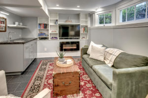 Classic Capitol Hill Home, Basement Living Area, Wet Bar, Game Room, Garage Entry