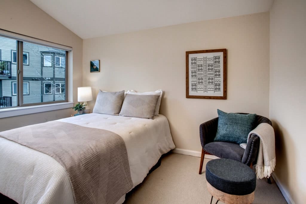 Green Lake Townhome Bedroom