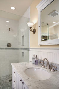 Classic Capitol Hill Home, Full Bathroom, Glass Shower