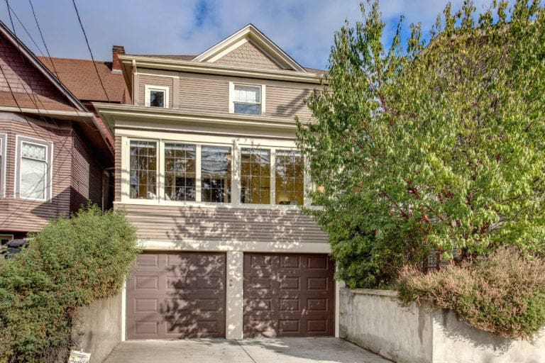 Classic Capitol Hill Home, Exterior, Sunroom, Two Car Garage, Front Garden