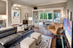 Classic Capitol Hill Home, Living Area, Front Entry, Sunroom, Sunroom Bedroom