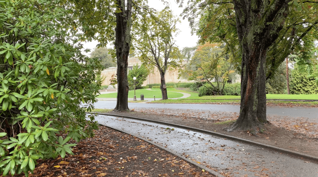 The Seattle Asian Art Museum at Volunteer Park on Capitol Hill