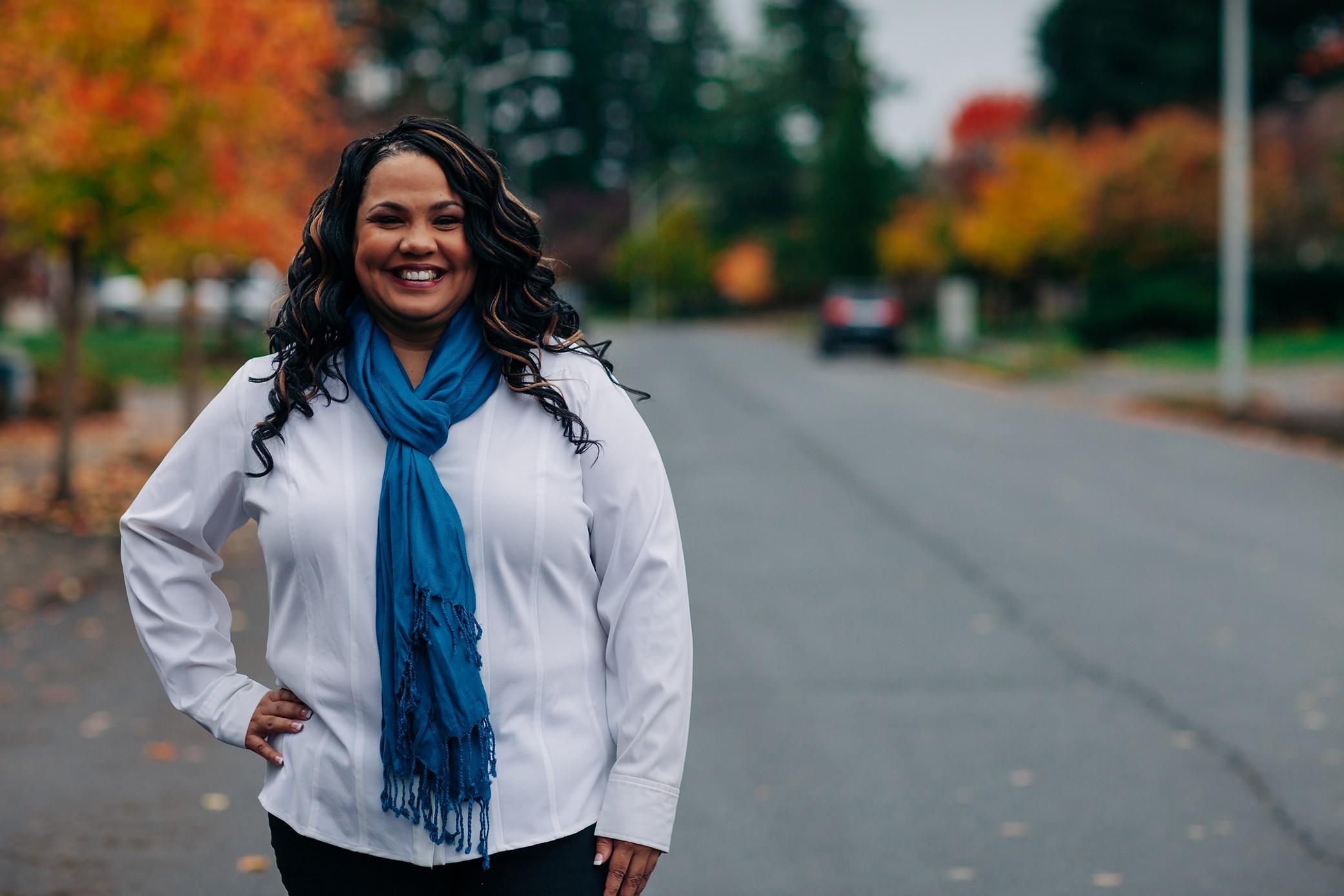 Tanisha Harris campaign photo for WA State Election 2020