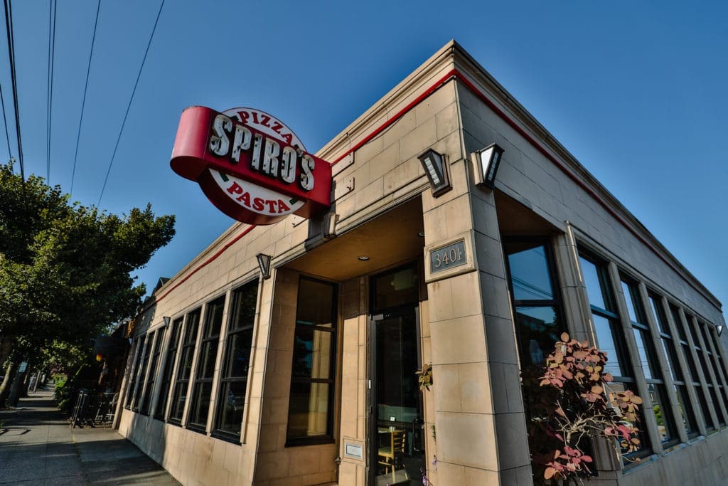 Shops in North Admiral in West Seattle