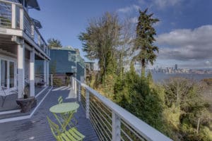 North Admiral View Home Exterior, Upper Deck, Lower Deck, Seattle View