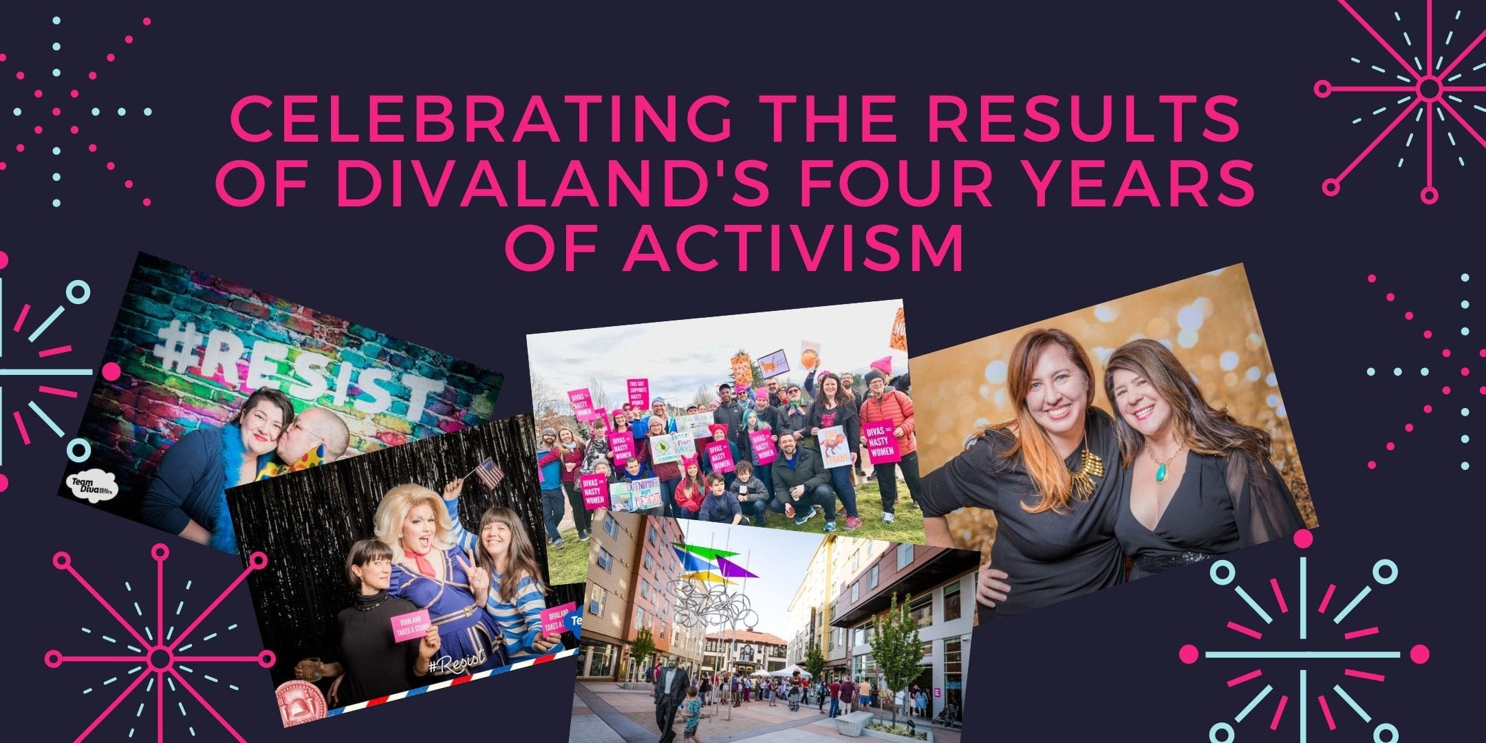 Celebrating four years of political activism in Divaland