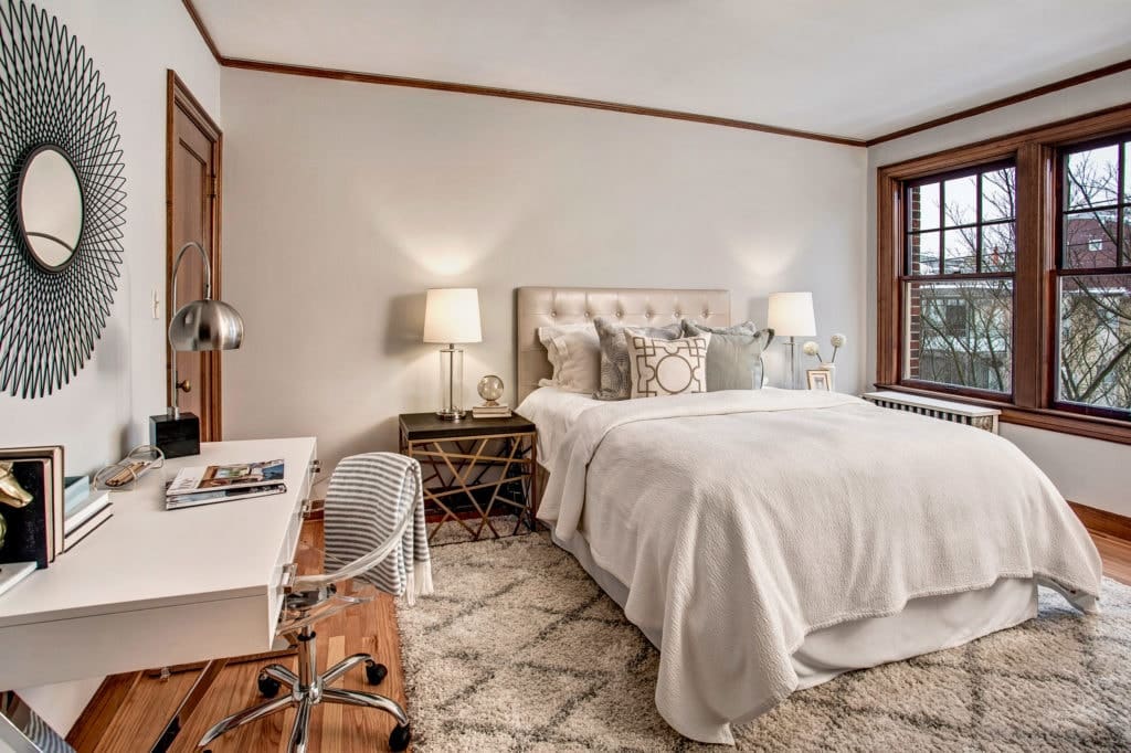 Bering Vintage Capitol Hill Condo Bedroom