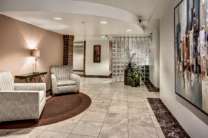 Meritage Capitol Hill Condo Front Entrance Lobby