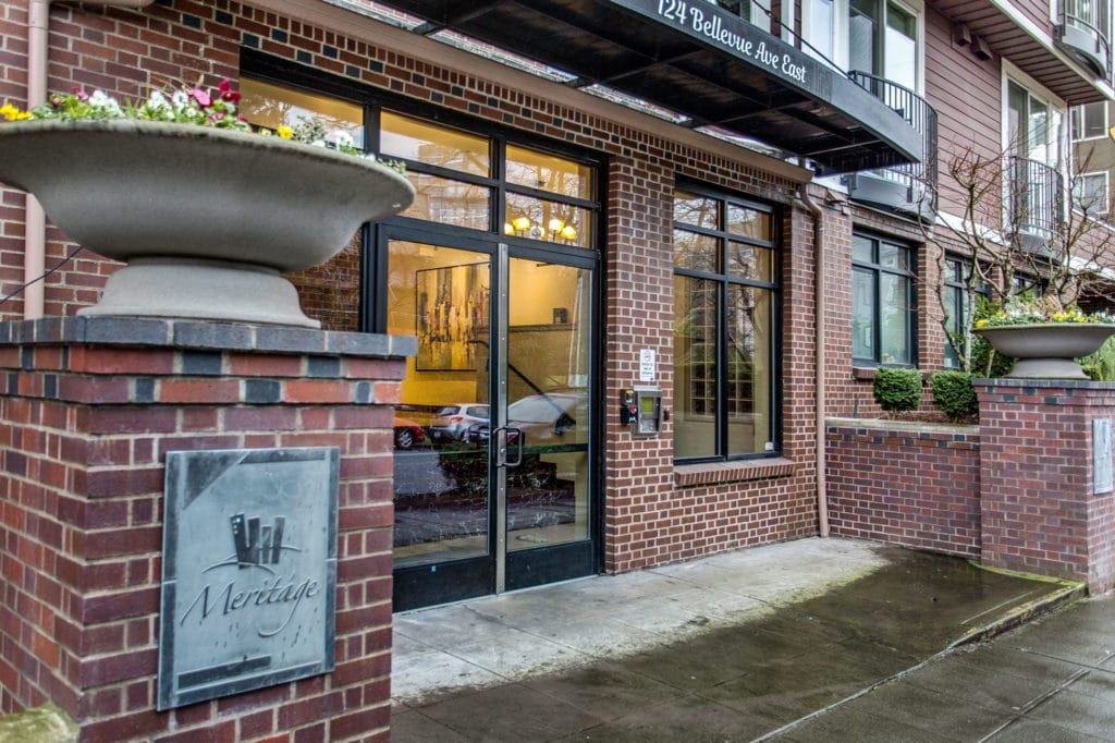 Meritage Capitol Hill Condo Exterior and Front Entrance