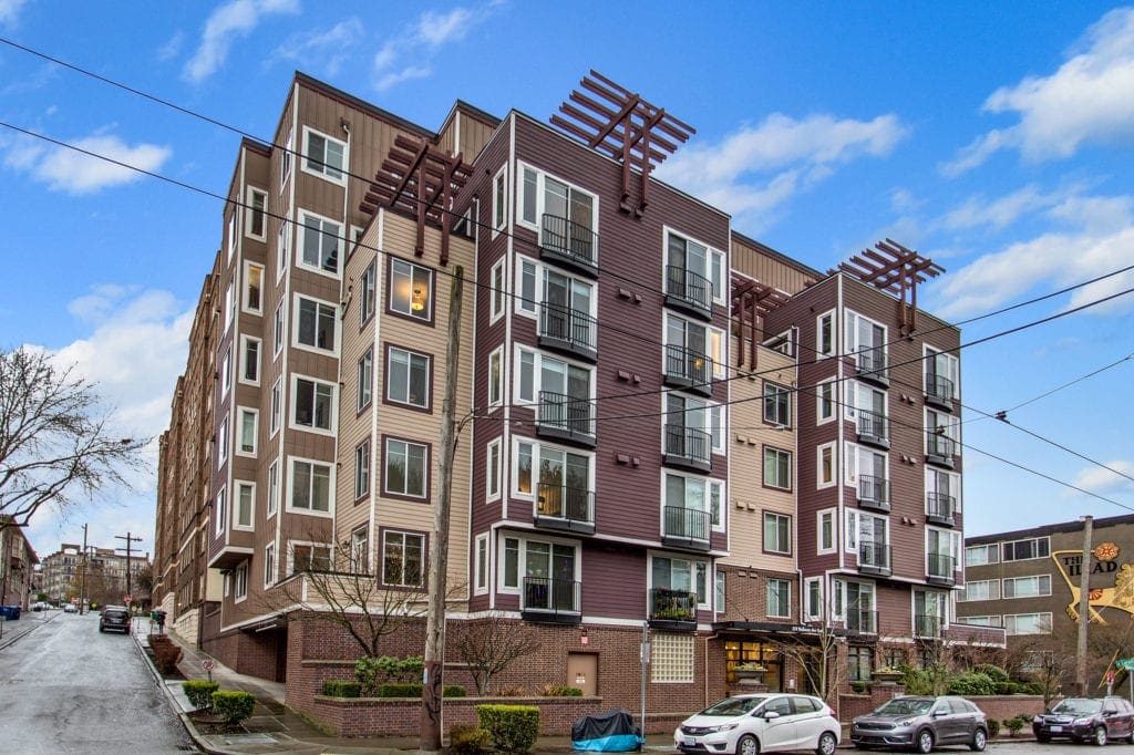 Meritage Capitol Hill Condo Exterior and Front Entrance