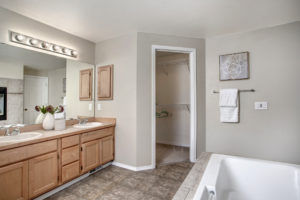 Spacious East Hill Kent Home Owner's Suite, Double Sided Fireplace, Full Bathroom, Walk-in Closet