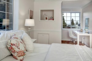 Contemporary Rainier Beach Home, Bedroom, Office Nook
