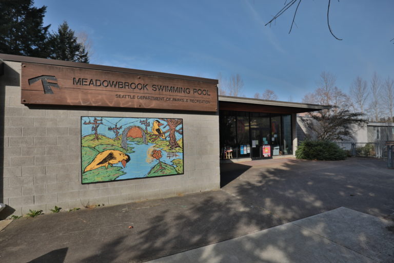 Meadowbrook Swimming Pool in North Seattle