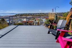 Modern Queen Anne View Home Living Level, Private Deck, Interbay View, Magnolia View, Puget Sound View, Olympic Peninsula View
