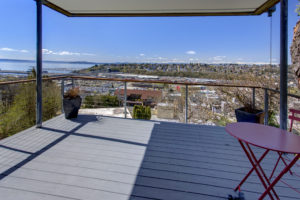 Modern Queen Anne View Home Rental Suite, Private Deck, Interbay View, Magnolia View, Puget Sound View, Olympic Peninsula View