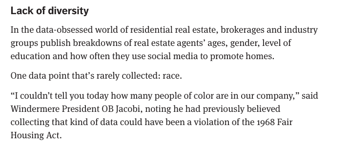 Seattle Times Article Racism in Real Estate