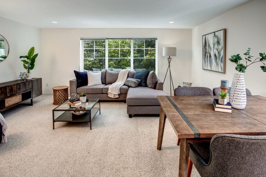 Maple Leaf Townhome Open Living Area