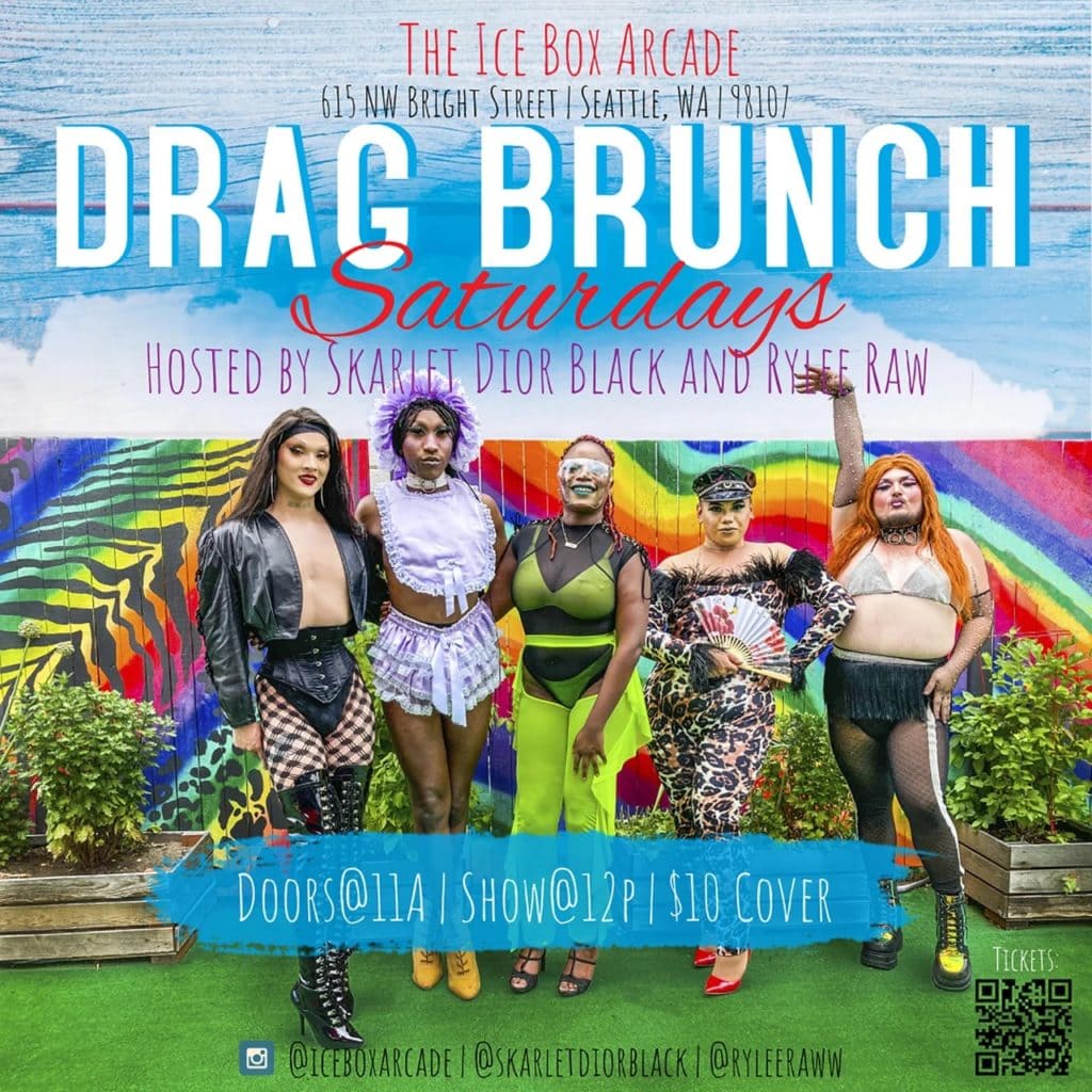 Drag Brunch at the Ice Box Arcade