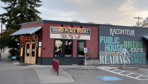 Exterior of building to Third Place Books