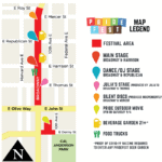 Seattle Pride Fest 2021 map