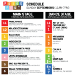 Seattle Pride Fest 2021 Sunday schedule