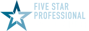 five star professional award winner logo