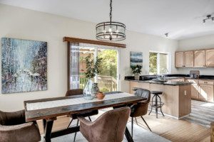 Kenmore Home Kitchen and Dining Area have a lot of natural light
