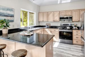Kenmore Home Kitchen is large, plenty of room for two or more people at the same time