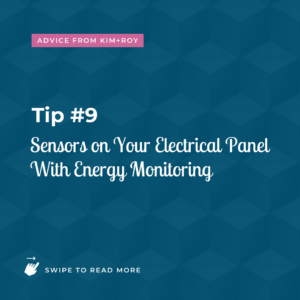 How to make your home a smart home - tip number nine - add sensors on your electrical panel with energy monitoring