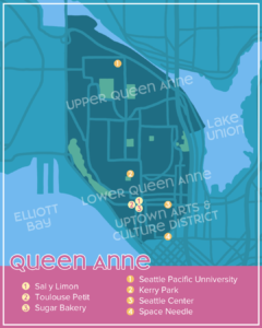 Team Diva Map - Queen Anne