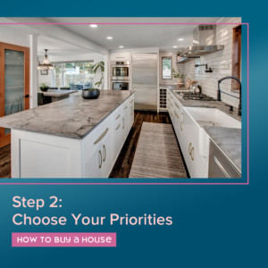 How to buy a house in 2023 - step 2 - choose your priorities